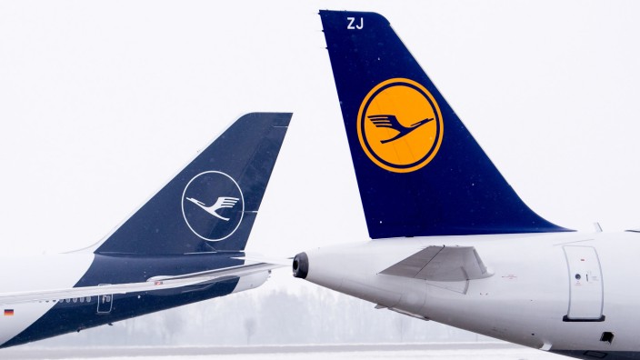 Neues Logo der Lufthansa