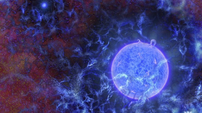 Astronomie: So könnten die ersten Sterne ausgesehen haben.