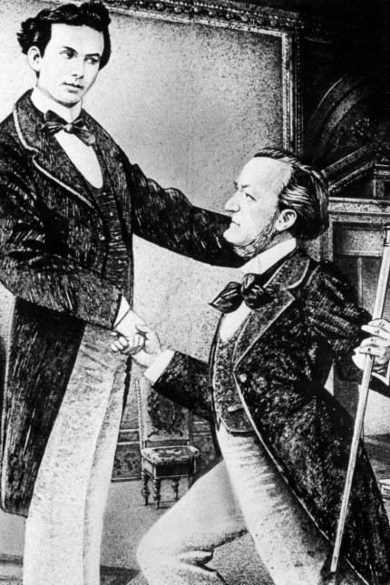 Richard Wagner und König Ludwig II.