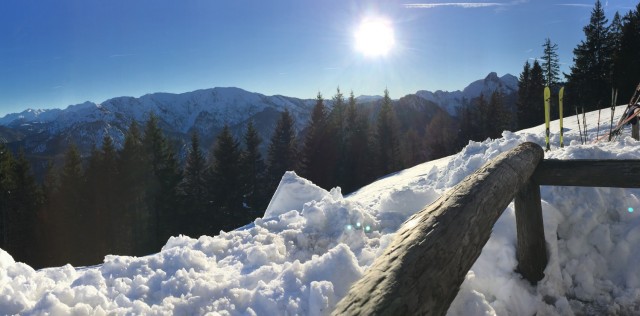 Wintersport am Unternberg