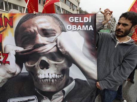 Obama-Proteste in Ankara