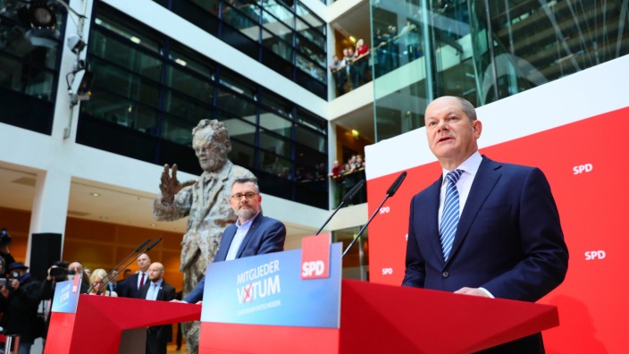 Ergebnis des SPD-Mitgliedervotums
