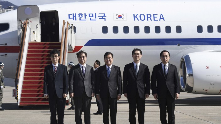 Südkoreanische Sondergesandte auf dem Weg nach Nordkorea
