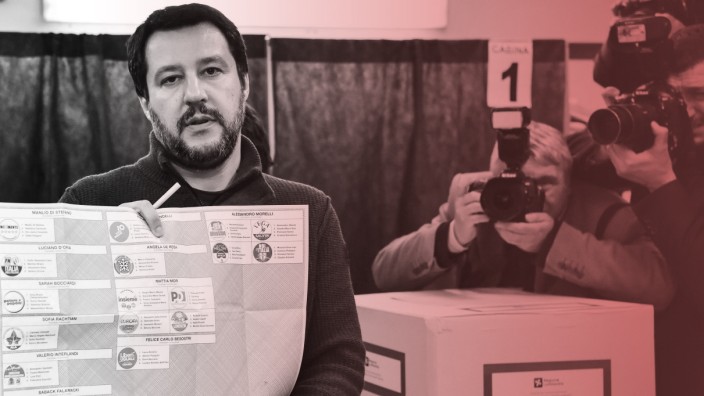 Lega und Cinque Stelle: Der Führer der Lega: Matteo Salvini