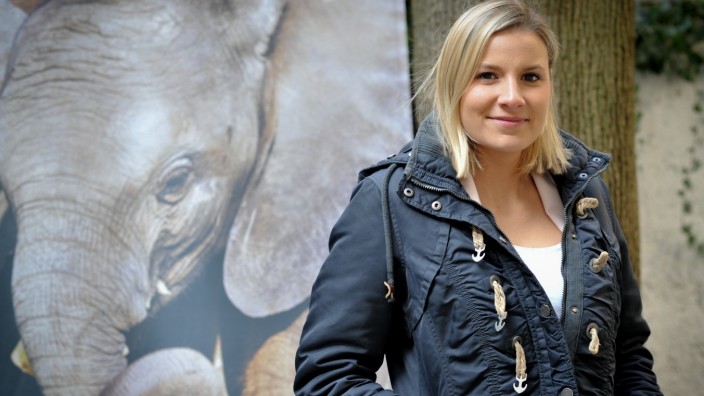 Artenschutz: Adeline Fischer kämpft gegen Elefantentourismus.