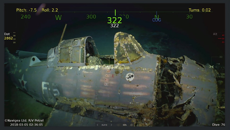 Wreckage found of WWII aircraft carrier USS Lexington