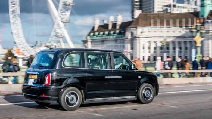 LEVC TX Ecity London Taxi, Electric Cab, Elektrisches Taxi