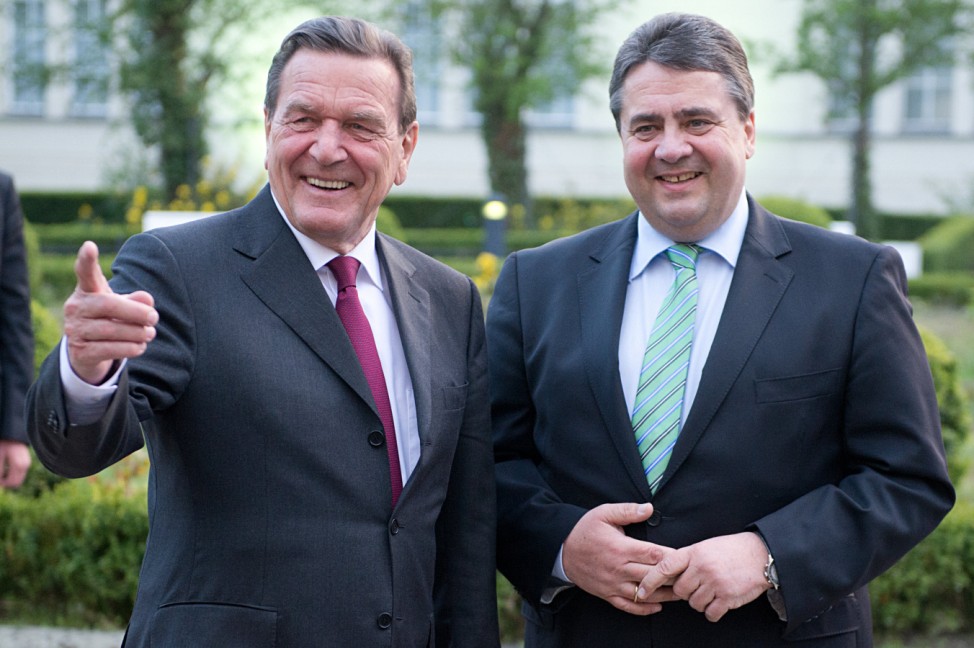 Empfang für Gerhard Schröder