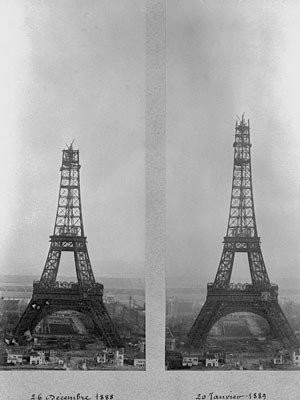 Eiffelturm Paris Frankreich 125 Jahre Jubiläum, AFP