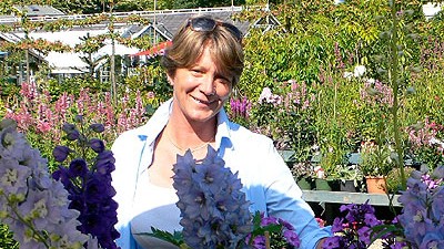Gartenkunst: Gabriella Pape, 43, ist Deutschlands erfolgreichste Gärtnerin - und sie glaubt, dass sich jeder Mensch in seinem Garten ausdrücken kann.