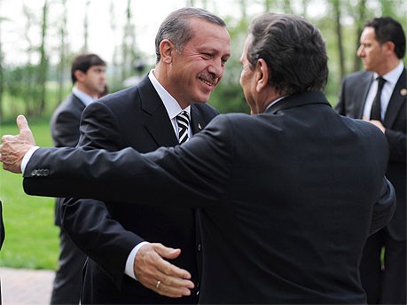 Recep Tayyip Erdogan, Gerhard Schröder, dpa