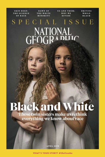 National Geographic: Die April-Ausgabe des National Geographic ist dem alten und neuen Rassismus gewidmet.