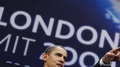 Verpasste Chance: Auch US-Präsident Barack Obama konnte nicht allzu viele Antworten in London geben.