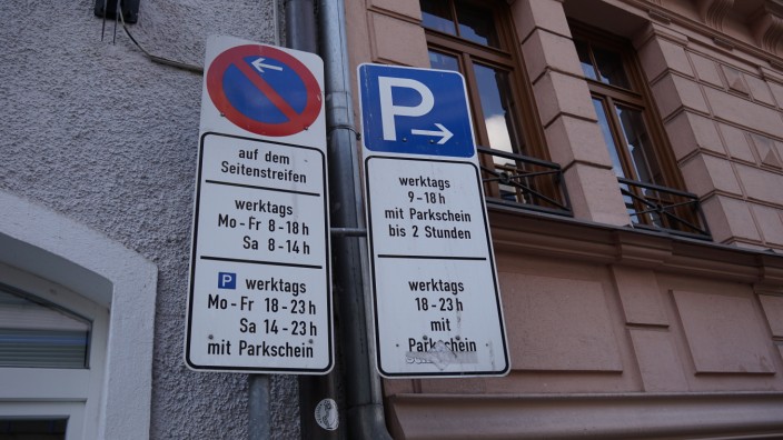 Intelligente Parkplatzsuche: Parkplätze sind in München ein rares Gut.