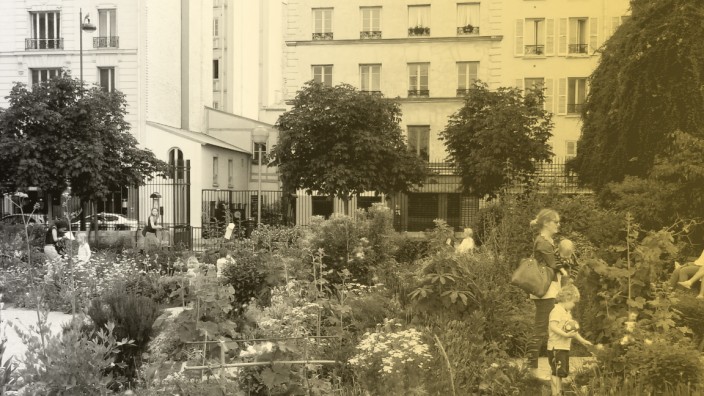 Blühende Großstadt: Schrebergärten mitten in Paris
