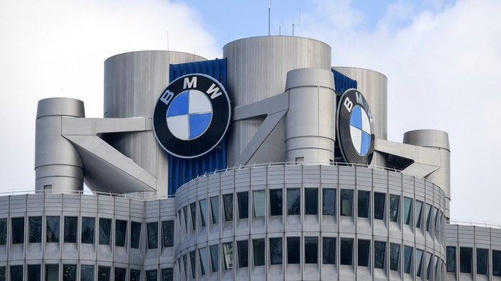 Die BMW-Firmenzentrale in München.