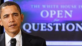 Er will interaktiv regieren: Präsident Barack Obama