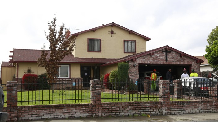 Sacramento: Das Haus in Sacramento, in dessen Hinterhof Stephon Clark von Polizisten erschossen wurde.