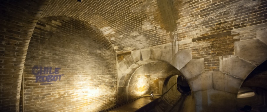 Abwassernetz: Ein gigantisches Bauwerk aus Ziegeln zieht sich durch den Münchner Untergrund.