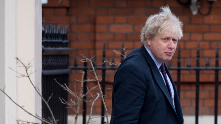 Boris Johnson in London - in der Datenaffäre um Cambridge Analytica gerät auch der britische Außenminister unter Druck.