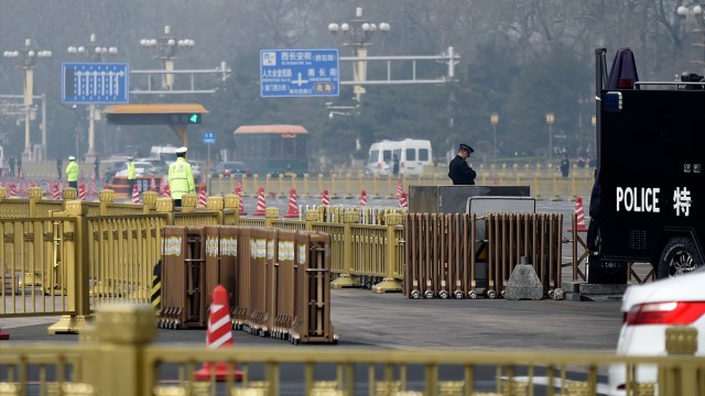 Peking: Die Sicherheitsvorkehrungen in Peking wurden verstärkt.