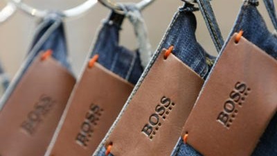 Gewinneinbruch bei Hugo Boss: Der Modehersteller Hugo Boss rechnet für 2009 mit einem Umsatzrückgang.