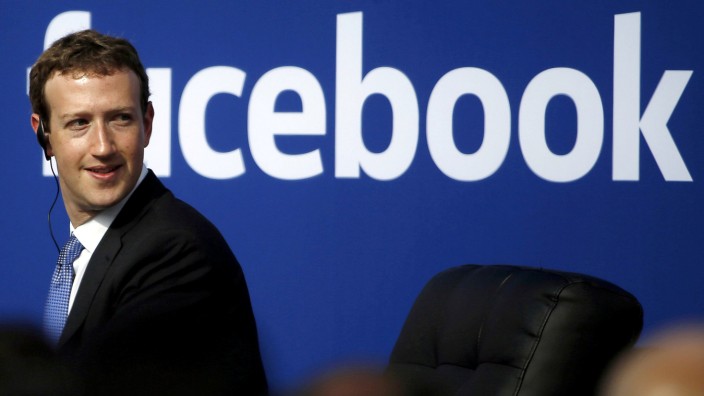 FILE PHOTO: Facebook CEO Zuckerberg during a town hall at Facebook's headquarters in Menlo Park,