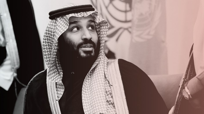 Saudi Arabia's Crown Prince Mohammed bin Salman Al Saud is seen during a photo opportunity at the United Nations headquarters in Manhattan