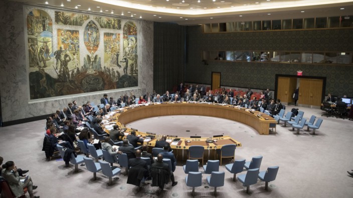 Fall Skripal: Der UN-Sicherheitsrat in New York am Donnerstagabend.