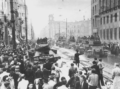 Aufstand in der DDR am 17. Juni 1953, Foto: AP