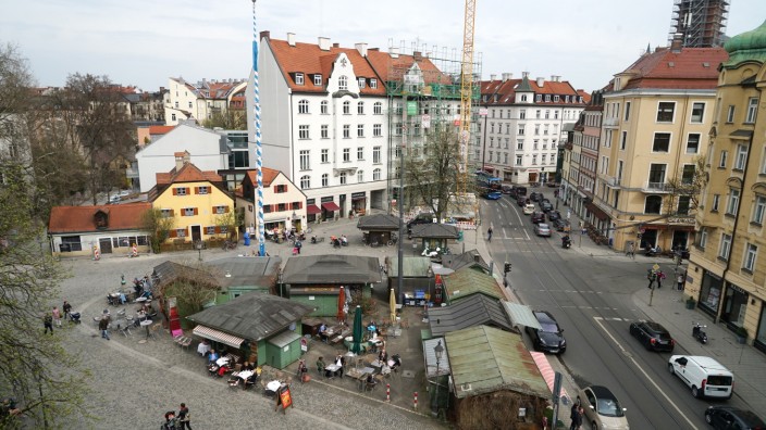 Haidhausen: Die alten Stände am Wiener Platz sind marode.