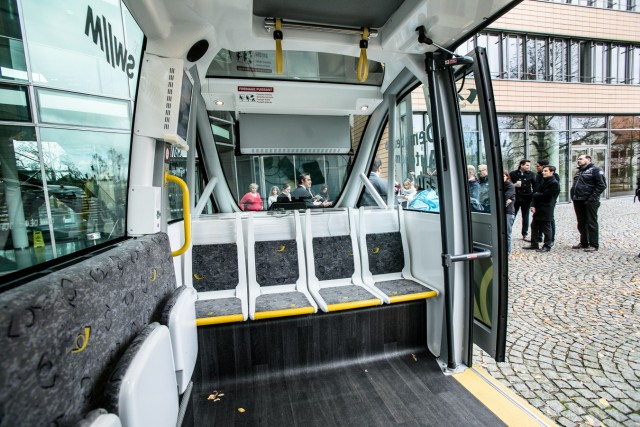Stadtwerke München testen autonom fahrenden "Smart-Shuttle, 2017