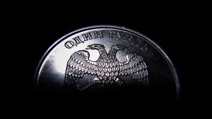 Ein-Rubel-Münze