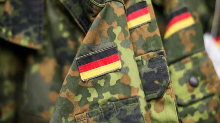 Einkleidung bei der Bundeswehr
