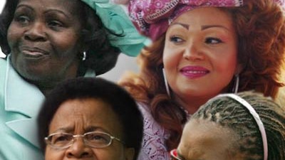 Afrikas Präsidenten-Frauen: Chantal Biya, Ehefrau des Kameruner Präsidenten, fällt gerne auf.
