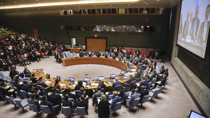 Sitzung des UN-Sicherheitsrats