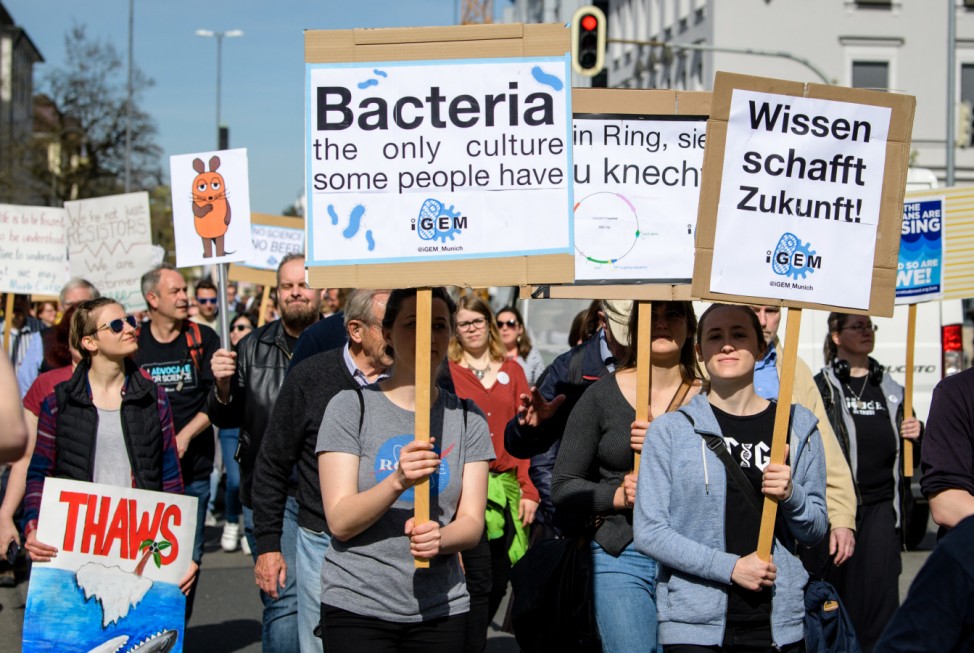 March for Science in München