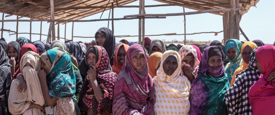 EU-Umsiedlungsprogramm: Frauen, Kinder, Menschen, die Folter und Gewalt durchlitten haben: Sie sollen bevorzugt beim EU-Umsiedlungsprogramm berücksichtigt werden - Flüchtlingscamp im Südosten Äthiopiens.