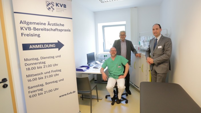Der ärztliche Bereitschaftsdienst im Krankenhaus Freising entlastet mit der neuen Praxis die Notaufnahme
