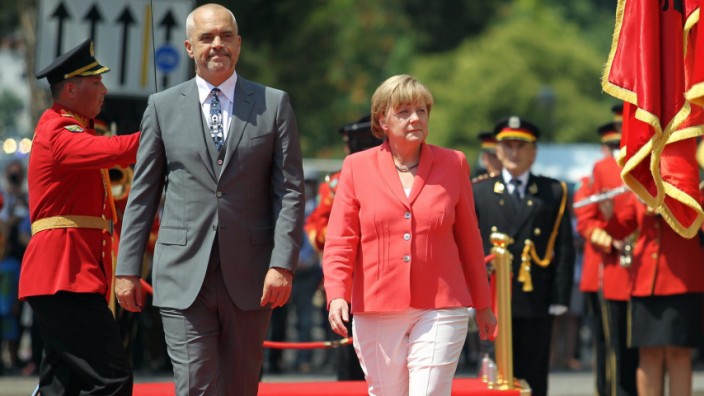 German Chancellor Angela Merkel expected for visit to Tirana