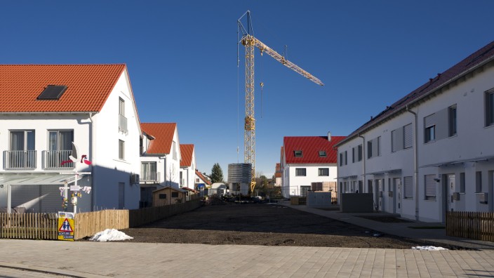 Neubaugebiet in Olching, 2017