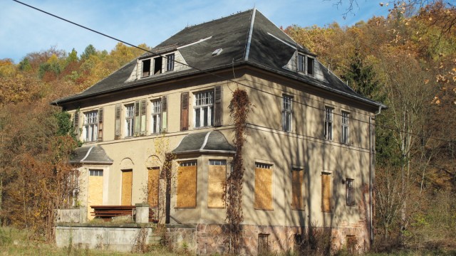 KZ Sachsenburg: Die alte Kommandantenvilla wollte die Stadt Frankenberg abreißen lassen.