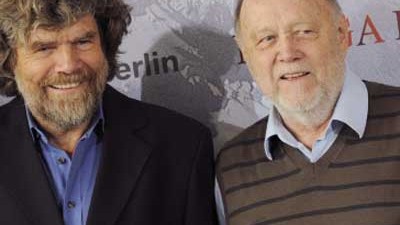 Reinhold Messner und der Nanga Parbat: Reinhold Messner und Joseph Vilsmaier.