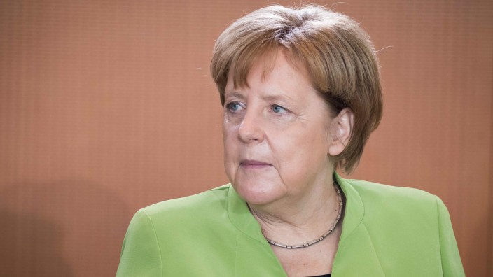 Iran-Deal: Kanzlerin Merkel findet Trumps Ausstieg aus dem Iran-Deal "schwerwiegend".