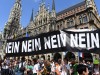Demonstration gegen das neue bayerische Polizeiaufgabengesetz