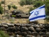 Israelischer Panzer auf den Golanhöhen