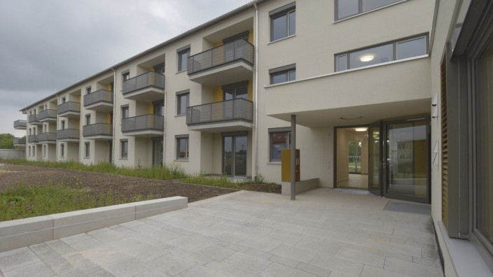 Kirchheim: Die Gemeinde hat den Anspruch, günstigen Wohnraum zu bieten. So auch im Neubau an der Caramanicostraße.