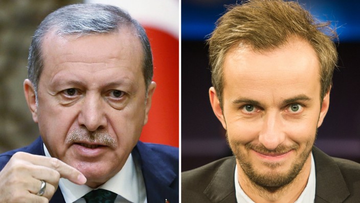 Erdogan gegen den Satiriker Böhmermann
