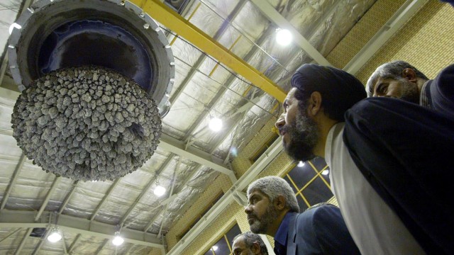 Nuklearanlage zur Uran-Umwandlung in Isfahan