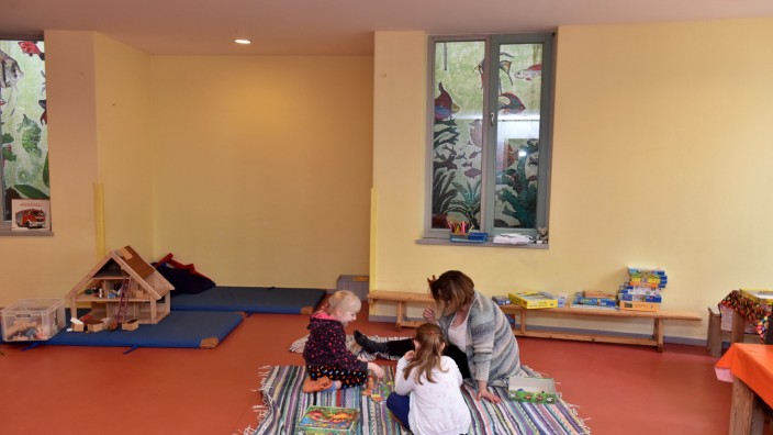Planegg: Wechselnde Bleibe: Eine Zeitlang wurden die Kinder aus St. Martin in der Spielkiste betreut, dem evangelischen Kindergarten Martinsried.